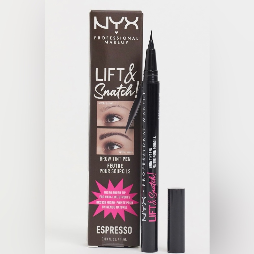 NYX Professional Makeup 
Lift & Snatch Brow Tint Pen - Espresso